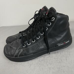Reebok CrossFit Lite TR High Top Leather Powerlifting Training Shoes Men's 9.5